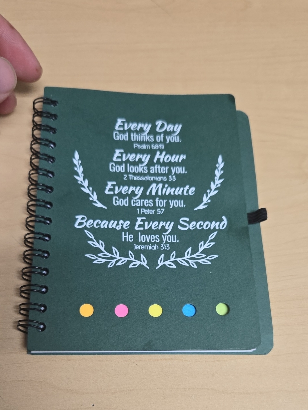 Every Day Spiral Journal Notebook - Green